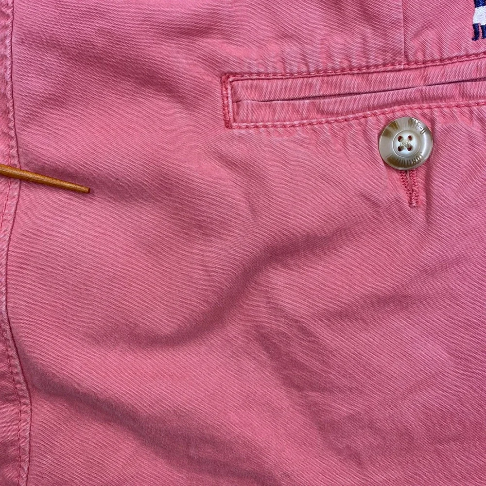 johnnie-O West Coast Prep Mens Salmon Pink Salmon Cotton Chino Shorts Size 30